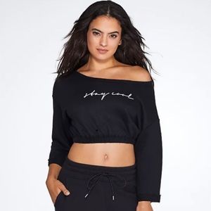 FREE PEOPLE GRAPHIC SUNRISE CROP TOP